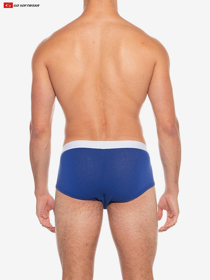 Go Softwear 2721 Men's Boost Padded Pouch Brief - Nautical Blue