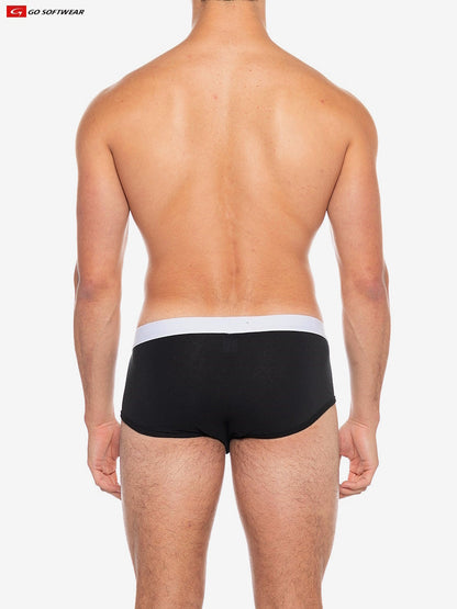 Go Softwear 2721 Men's Original Super Padded Pouch Brief - Black