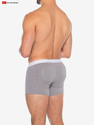 Go Softwear 2723 Men's Boost Padded Boxer - Pewter