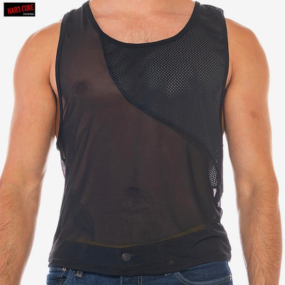 Hard Core 5526 Men's X Club Tank Top - Midnight