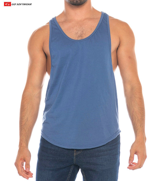 Go Softwear 4725 Herren Athletic Y-Back Tanktop - Abendblau