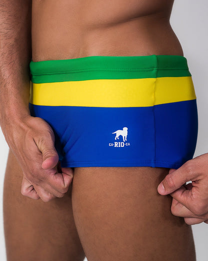 CA-RIO-CA BRASIL ðŸ‡§ðŸ‡· Trio Sunga in Classic & Traditional cut - Designer Swim Shorts