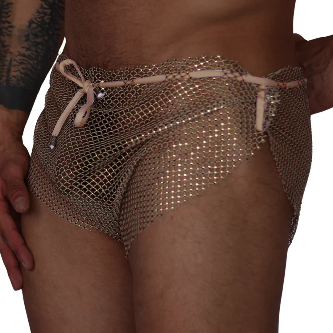 Gigo Diamond Beige Hot Shorts