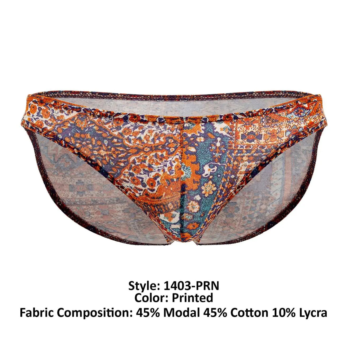 Doreanse Caleçons Homme 1403-PRN Slips Persans Imprimés Couleur