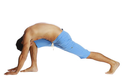 Eco-track short ice blue athletic shorts with white drawstring and subtle side pockets designed for active use