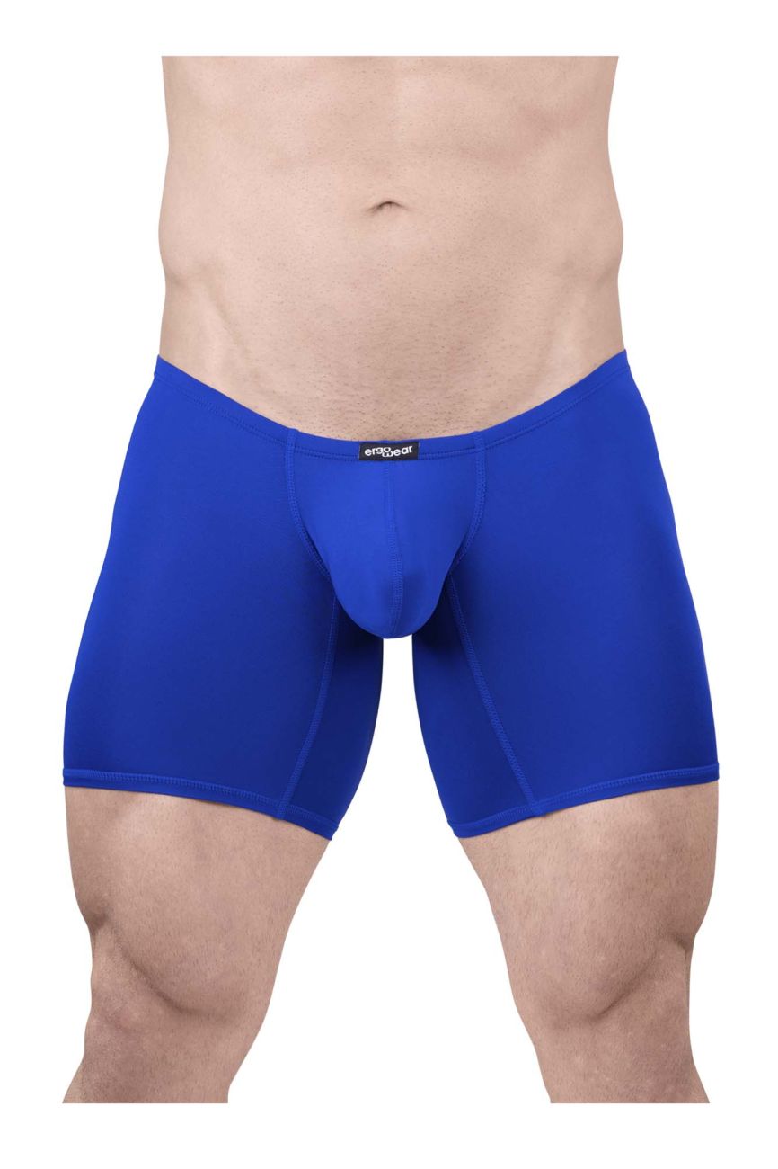 Ergo wear ew1710 x4d royal blue men’s boxer briefs in smooth stretchy fabric with subtle waistband brand tag