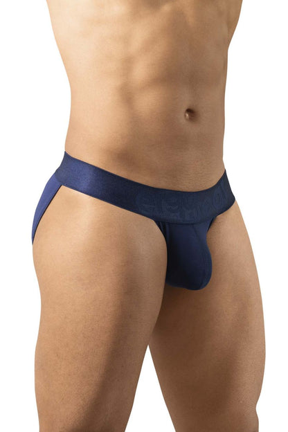 Navy blue ergowear ew1739 max bold bikini briefs with snug fit and supportive waistband for athletic use
