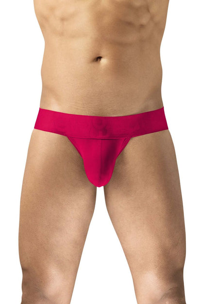 ErgoWear EW1743 max bold bikini in bright fuchsia smooth fabric with a wide waistband for men