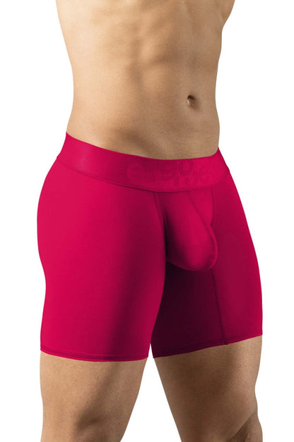 Ergowear ew1745 max bold red men’s boxer briefs with a contoured pouch and smooth stretchy fabric design