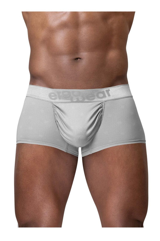 ErgoWear EW1760 feel SE trunks in light gray with smooth form-fitting fabric and subtle waistband branding