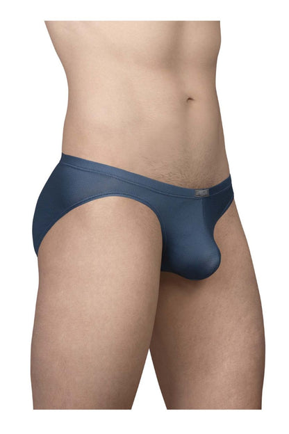 Navy blue sheer mesh briefs ergoWear ew1798 x4d se bikini in sea blue with smooth form-fitting design