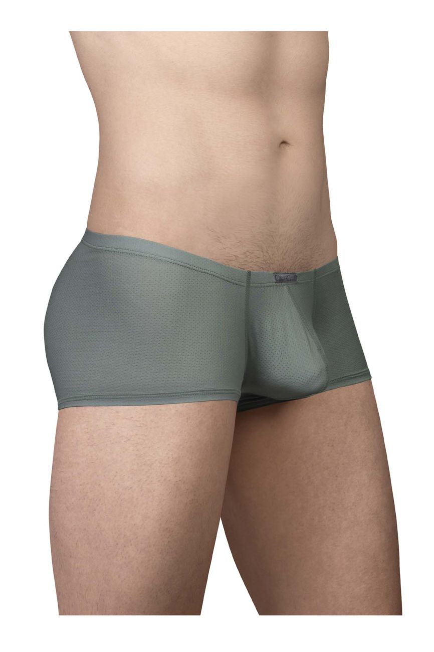 ErgoWear ew1803 x4d se olive green mesh briefs with supportive contoured design for comfortable wear