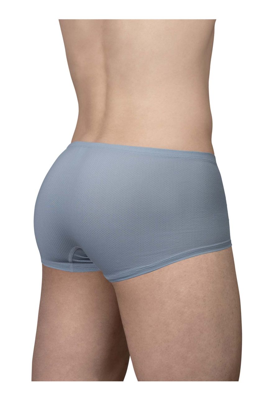 ErgoWear EW1807 X4D SE stone blue light blue form-fitting briefs with subtle textured pattern for comfortable wear
