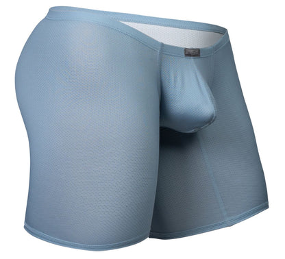 Ergowear ew1808 x4d se boxer briefs in stone blue breathable mesh with supportive pouch for men
