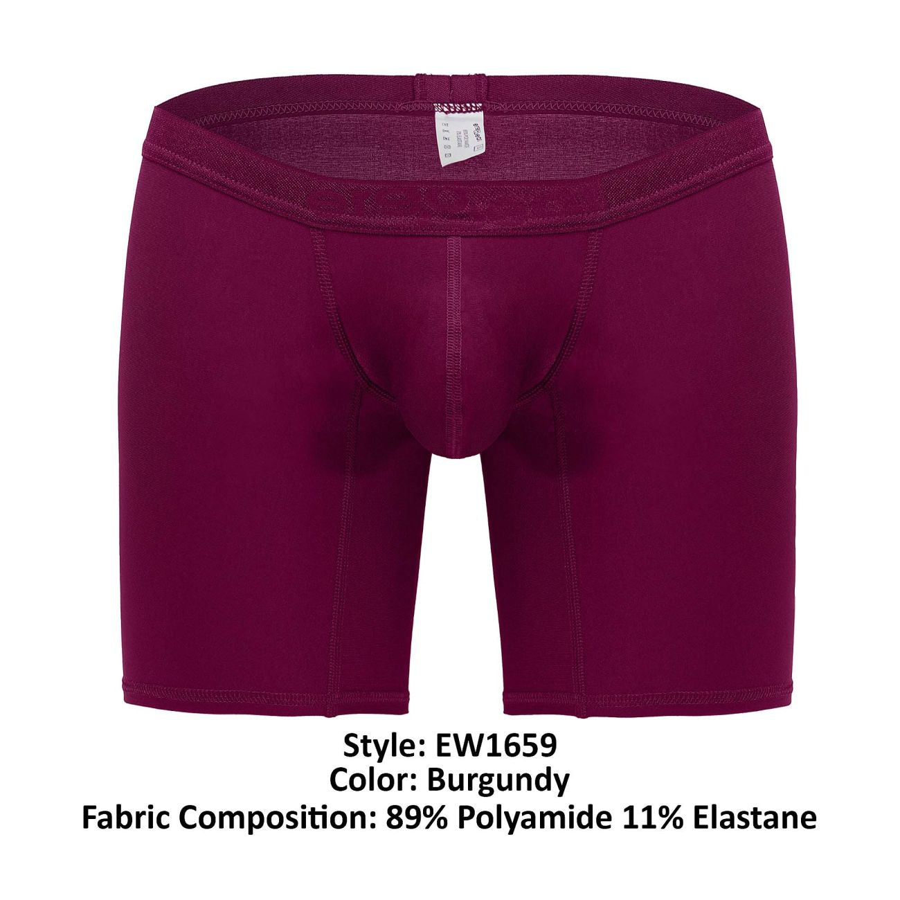 ErgoWear EW1659 SLK Boxershorts Farbe Burgunderrot