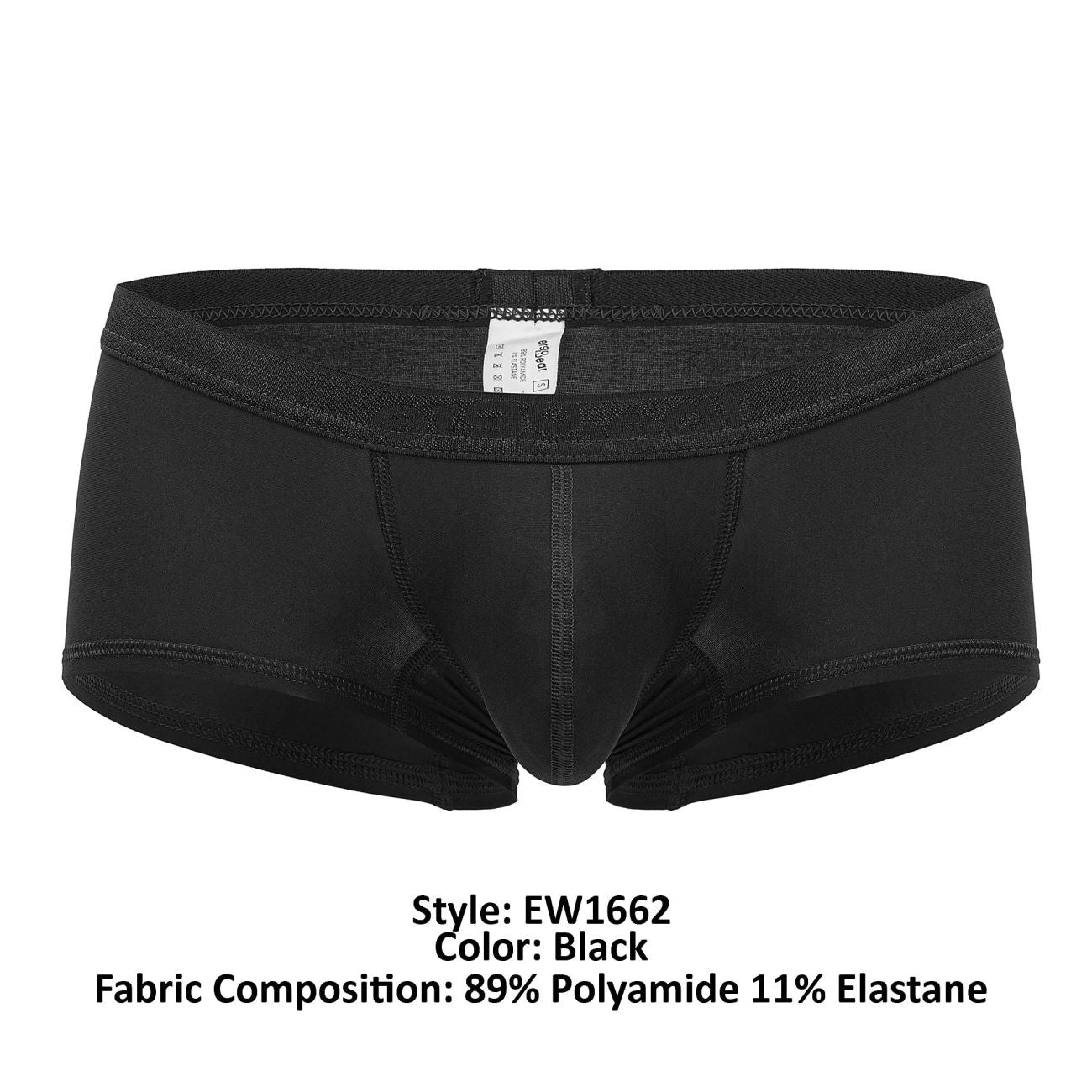 ErgoWear EW1662 SLK Badehose Farbe Schwarz