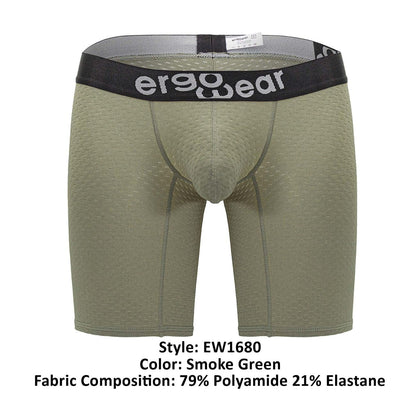 ErgoWear EW1680 MAX FLOW Boxershorts Farbe Rauchgrün