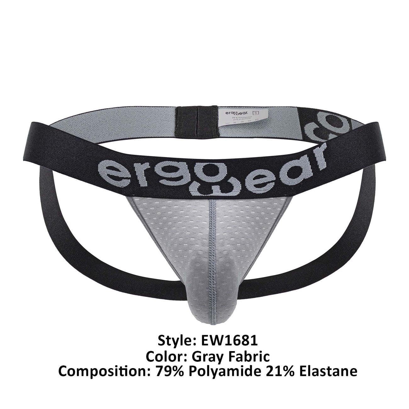 ErgoWear EW1681 MAX FLOW Jockstrap Farbe Grau