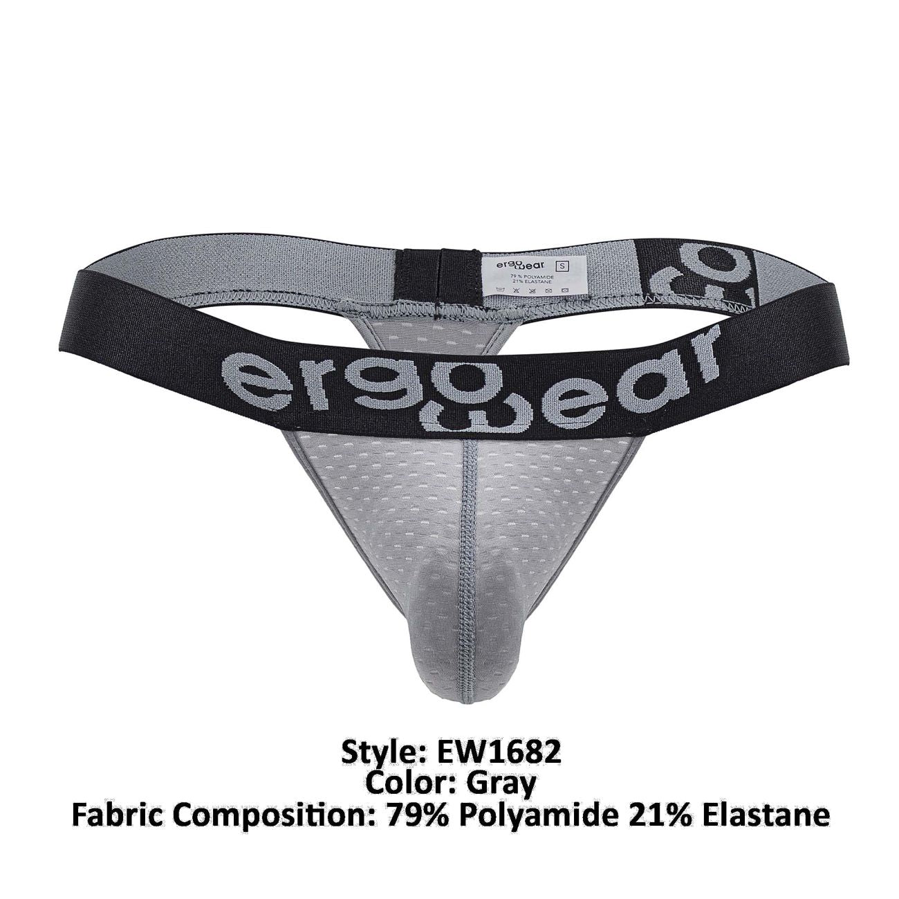 ErgoWear EW1682 MAX FLOW G-String Farbe Grau