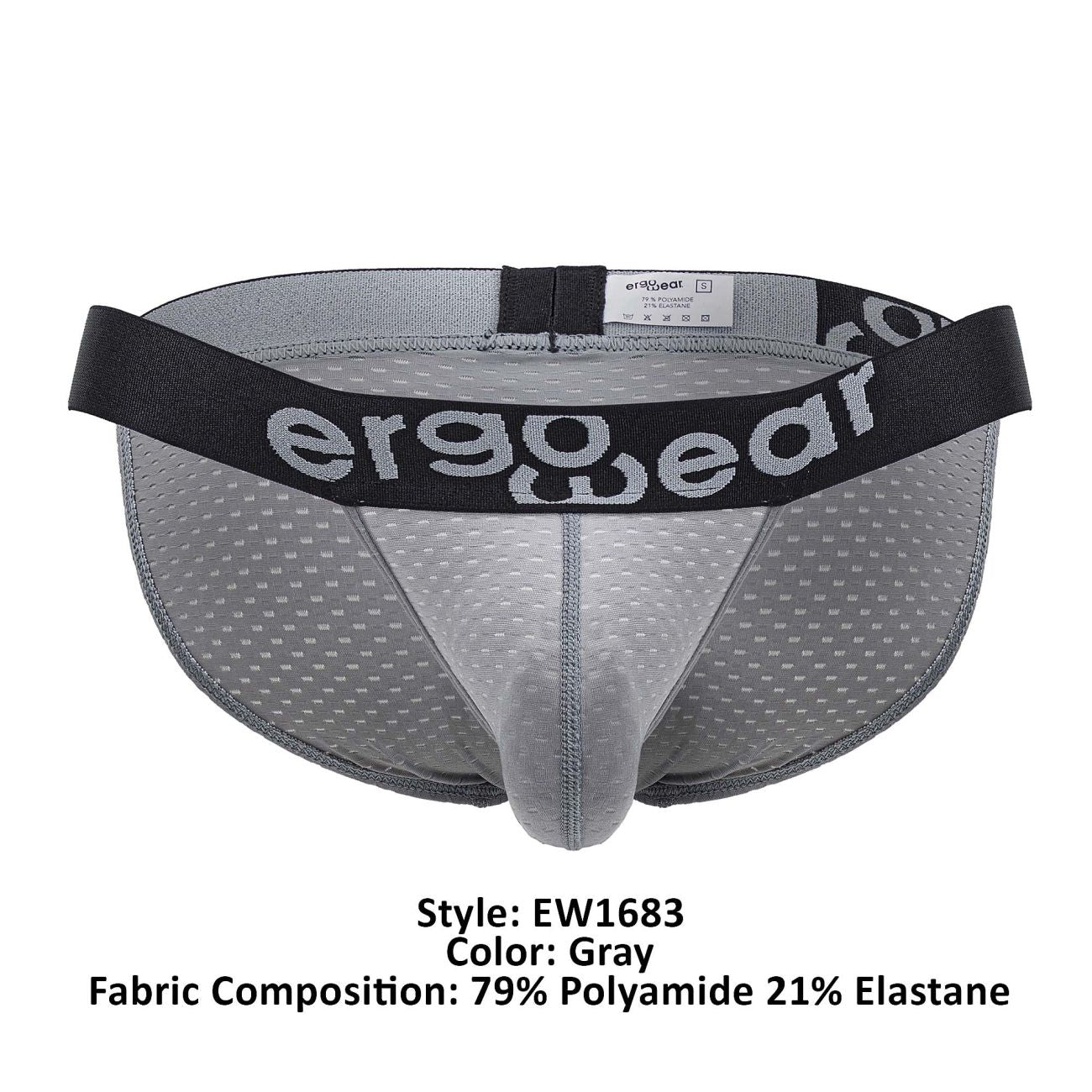 ErgoWear EW1683 MAX FLOW Bikini Farbe Grau