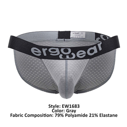 ErgoWear EW1683 MAX FLOW Bikini Farbe Grau