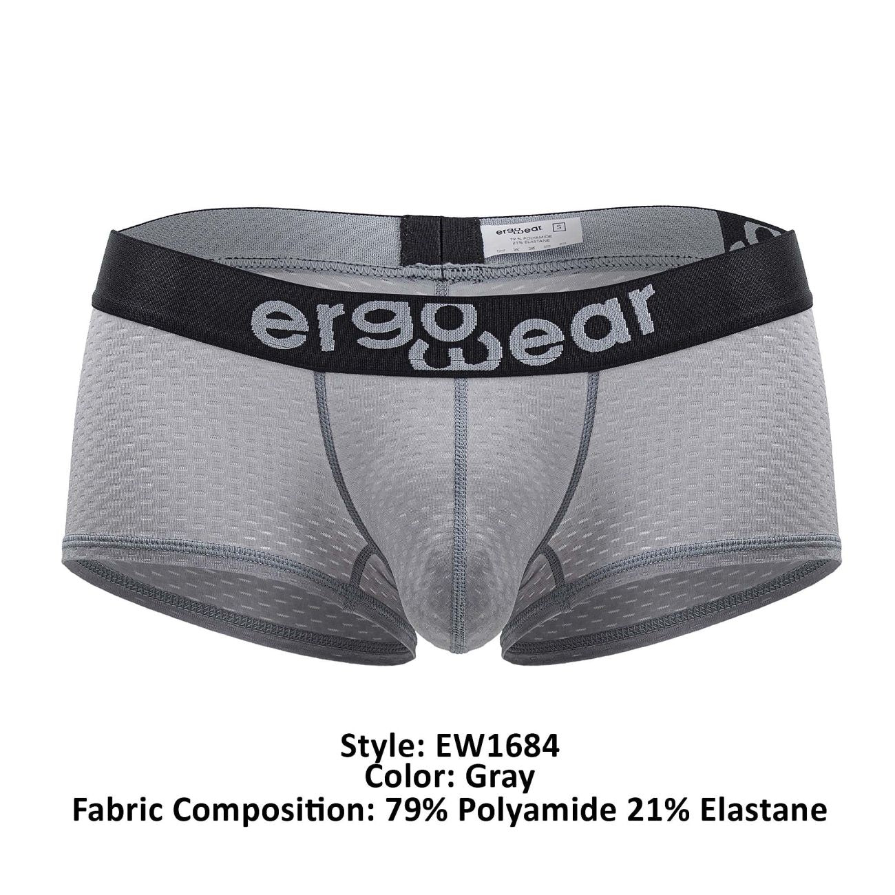 Boxer ErgoWear EW1684 MAX FLOW Couleur Gris