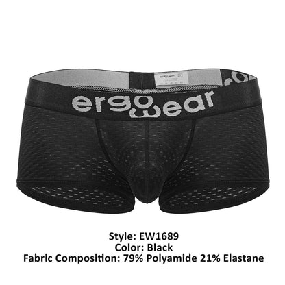 ErgoWear EW1689 MAX FLOW Badehose Farbe Schwarz