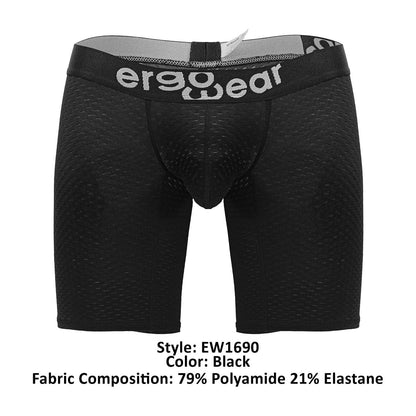 ErgoWear EW1690 MAX FLOW Boxershorts Farbe Schwarz