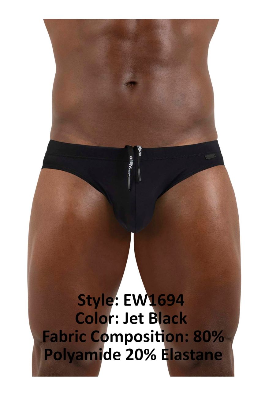 ErgoWear EW1694 X4D SW Badeslip Farbe Jet Black