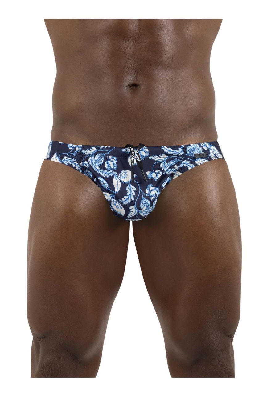 Slip de bain ErgoWear EW1697 FEEL SW Couleur Bleu abstrait