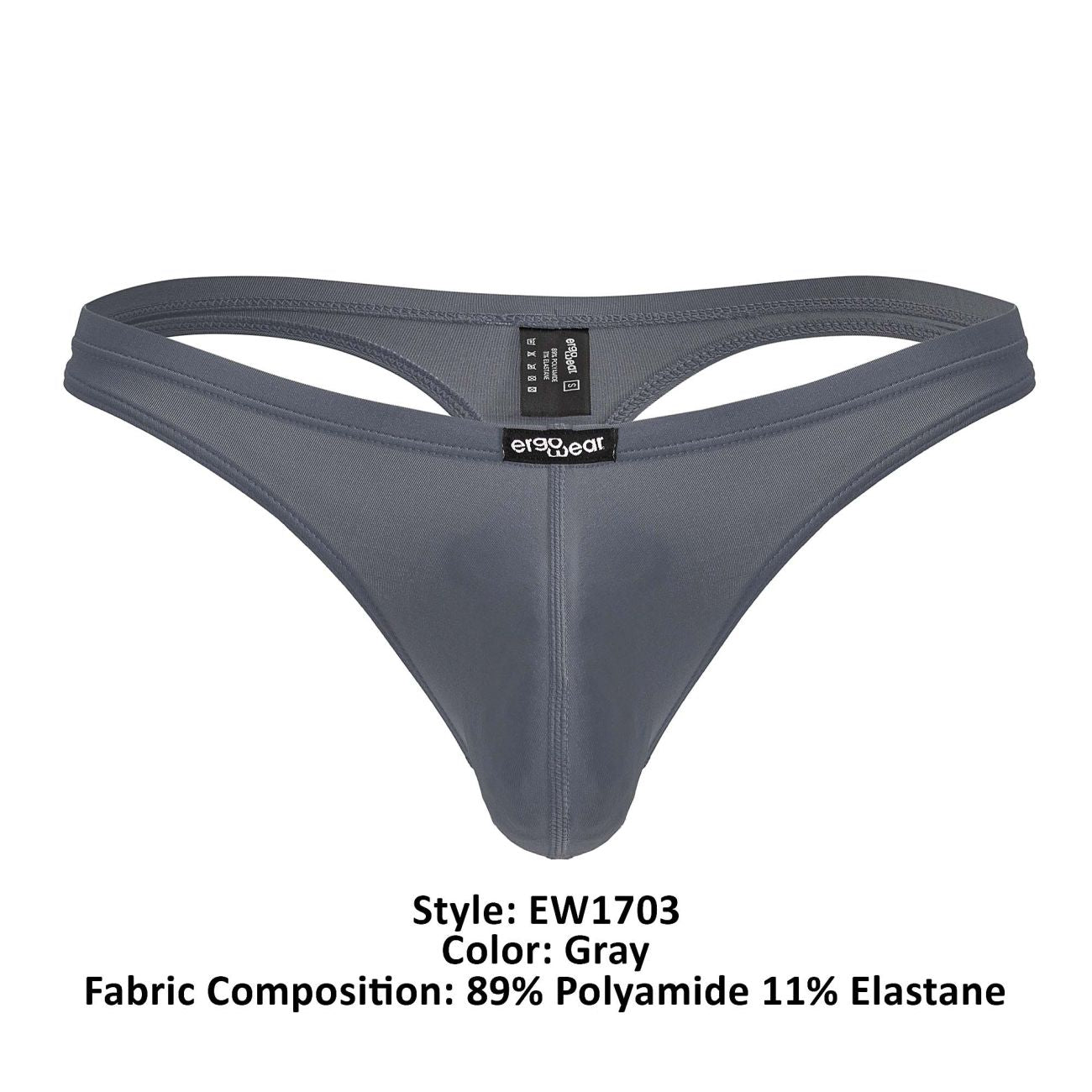 ErgoWear EW1703 X4D Tangas Farbe Grau