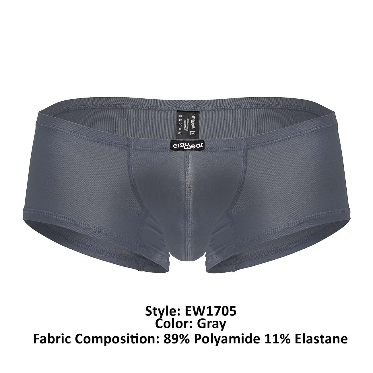 Boxer ErgoWear EW1705 X4D Couleur Gris