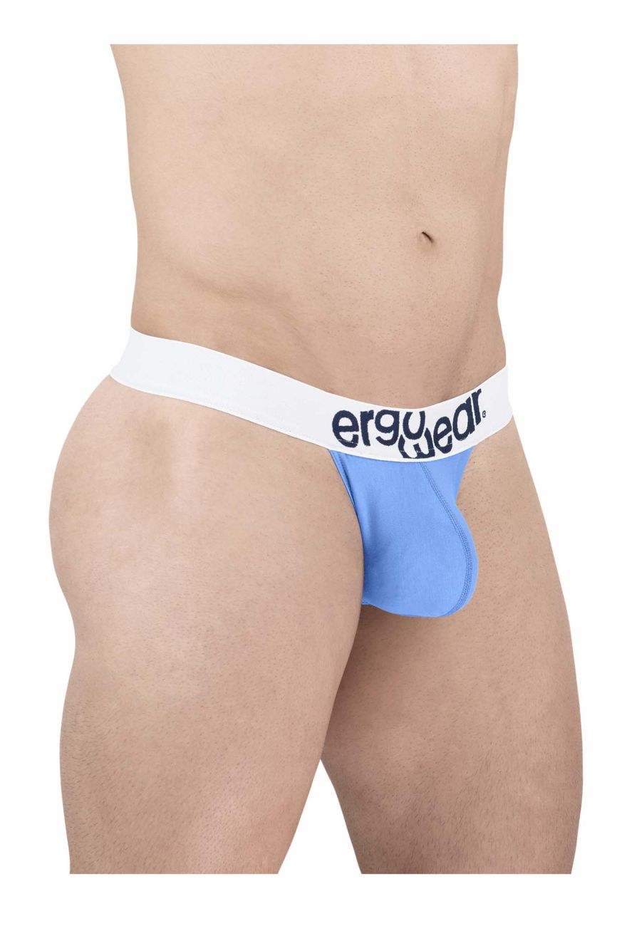 Tongs ErgoWear EW1711 MAX COTTON Couleur Bleu clair