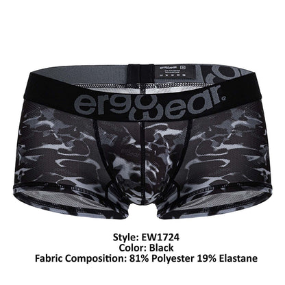 ErgoWear EW1724 MAX SE CAMO Trunks Color Black