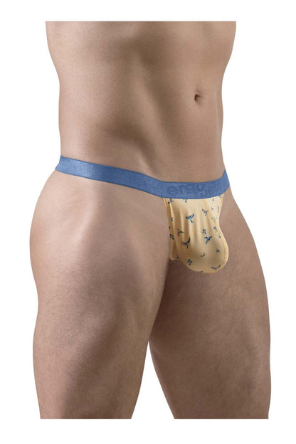 ErgoWear EW1772 SLK SE G-String Farbe Pfirsich-Vögel