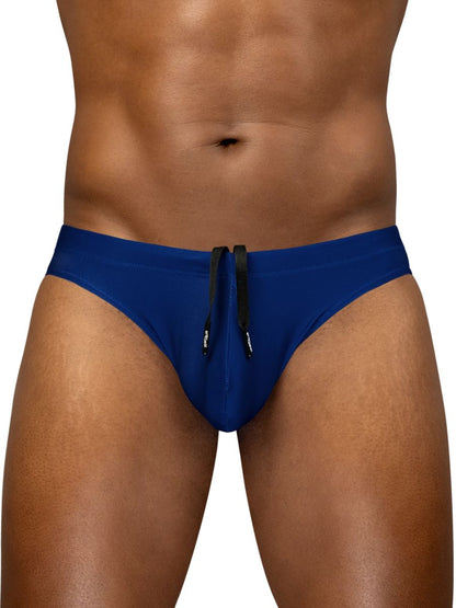 Royal blue ergoWear EW1832 X4D SW swim thongs with black drawstrings designed for comfort and performance in water