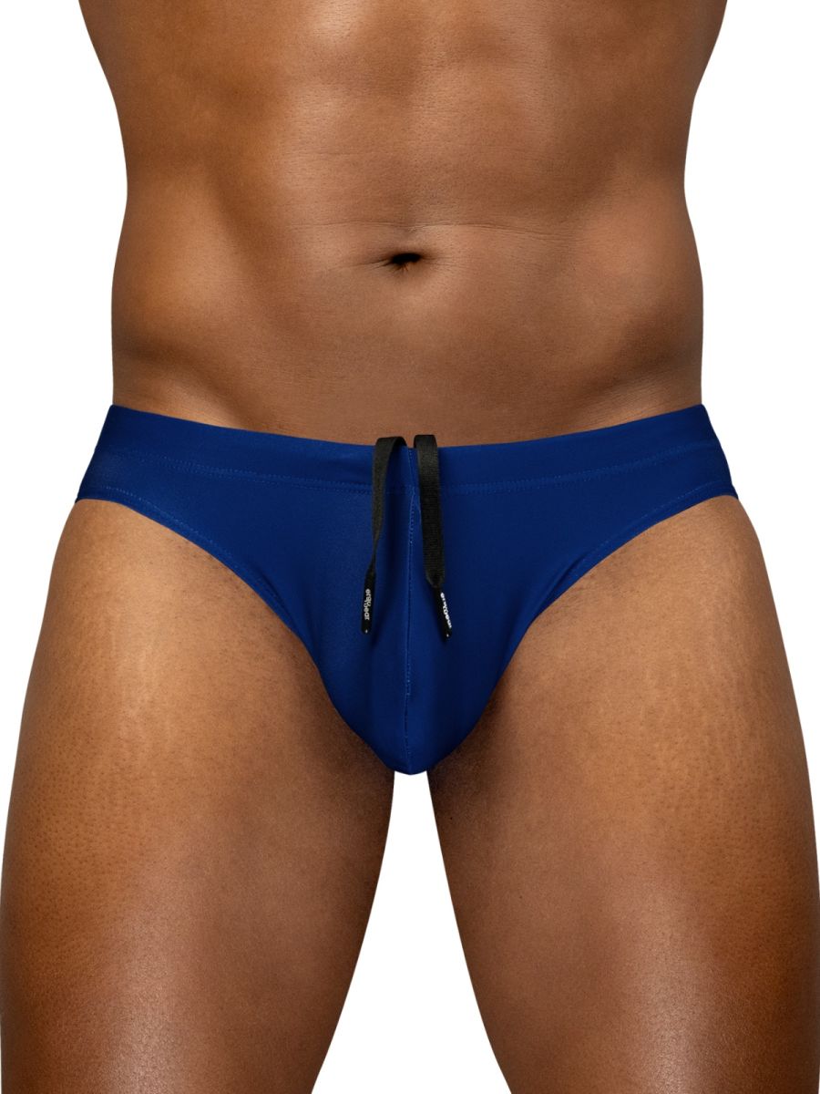 Royal blue ergoWear EW1833 X4D SW swim bikini with black drawstrings designed for comfortable swimwear use