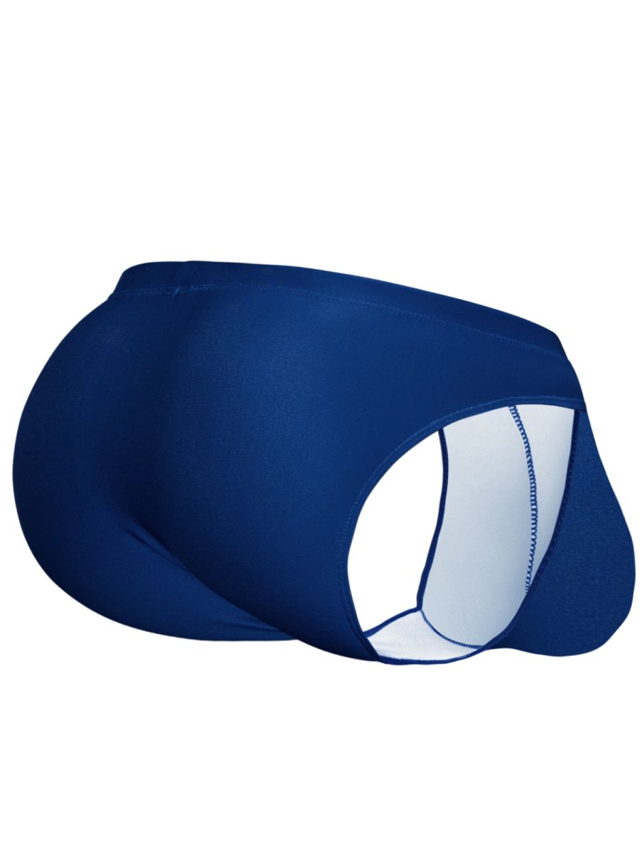 Navy blue ergoWear EW1833 X4D SW swim bikini with white lining and stitched seam detail for water activities