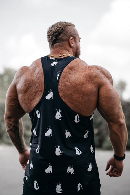 Jed North Men's Graphic Muscle Stringer - Bulldogs