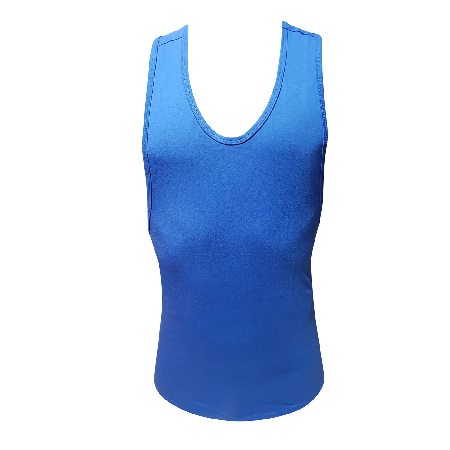 Fizx tank top vibrant royal blue sleeveless tank top with rounded neckline smooth stretchy fabric