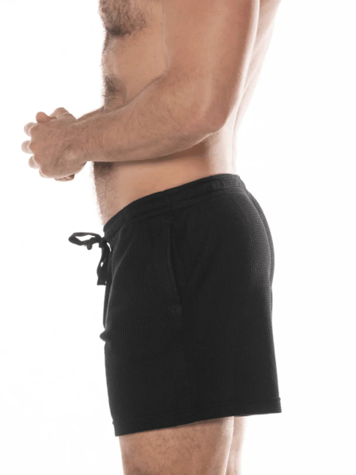Fk sport swinger short black drawstring shorts with relaxed fit and side pockets for casual wear