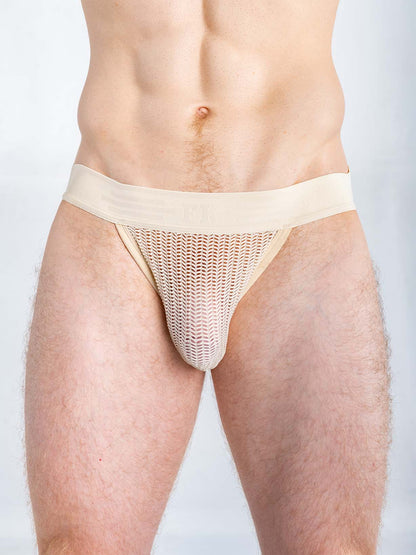 Full Kit Gear Captivity Jockstrap Underwear - Champagne