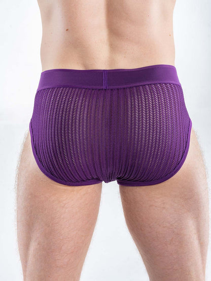 Full Kit Gear Captivity Brief Underwear - Purple