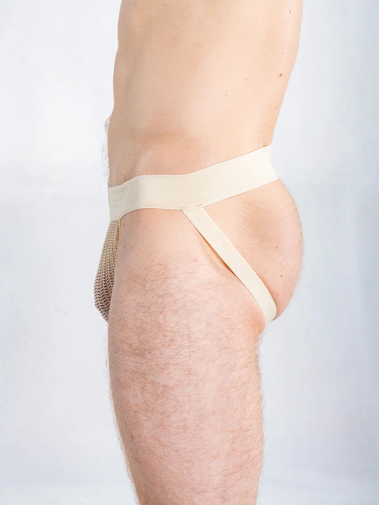 Full Kit Gear Captivity Jockstrap Underwear - Champagne