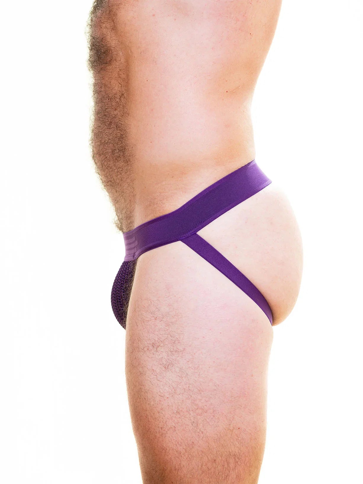 Full Kit Gear Captivity Jockstrap Underwear - Purple