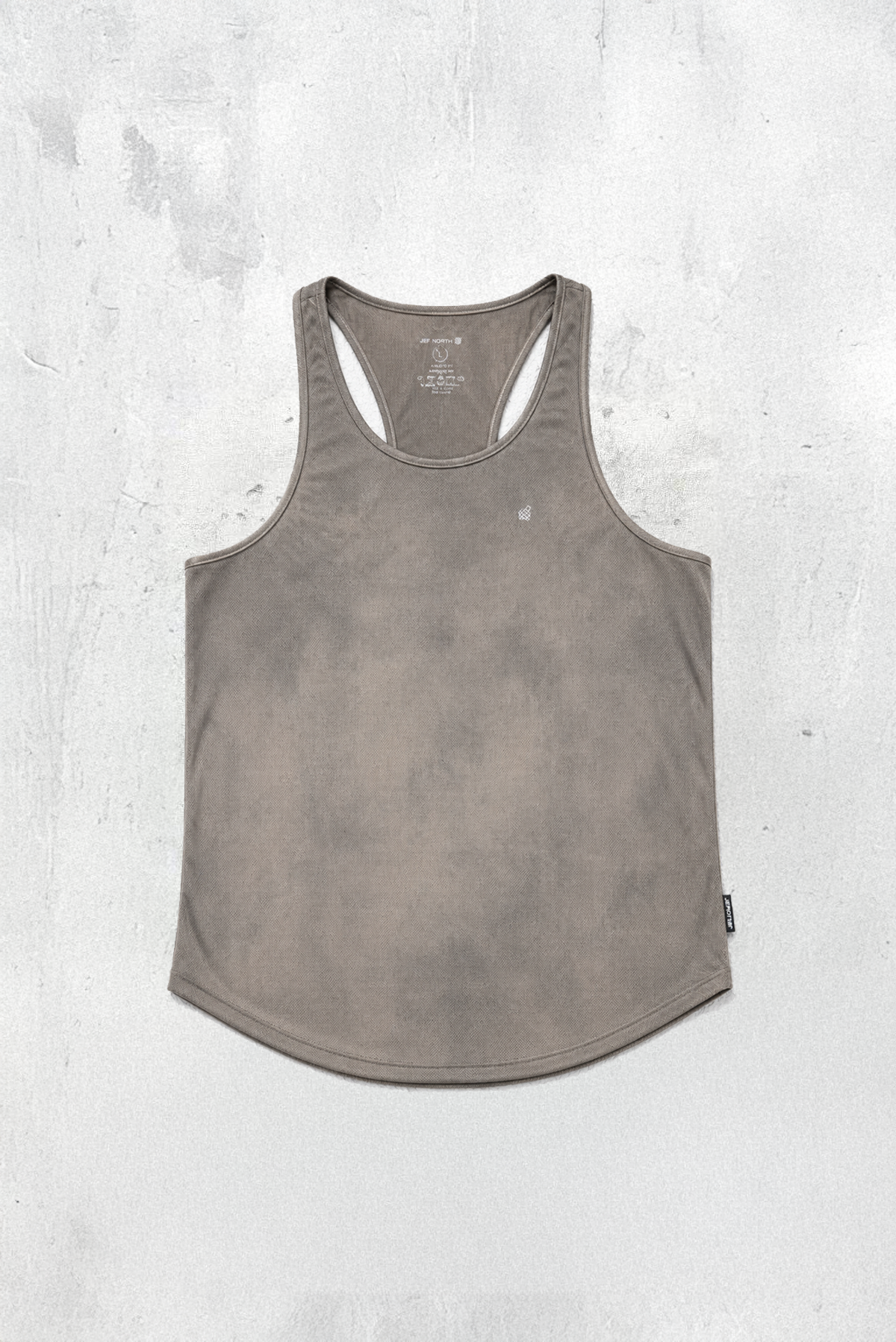 Jed North Men's Fast-Dry Bodybuilding Workout Stringer - Dusted Khaki