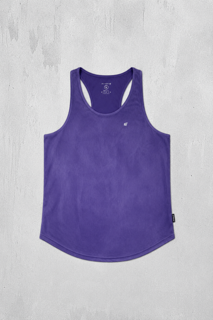 Jed North Men's Fast-Dry Bodybuilding Workout Stringer - Dusted Violet