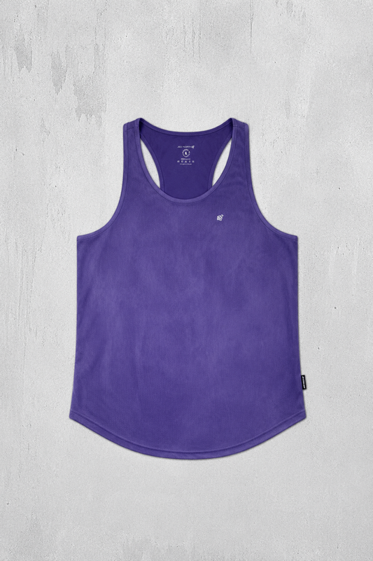 Jed North Men's Fast-Dry Bodybuilding Workout Stringer - Dusted Violet