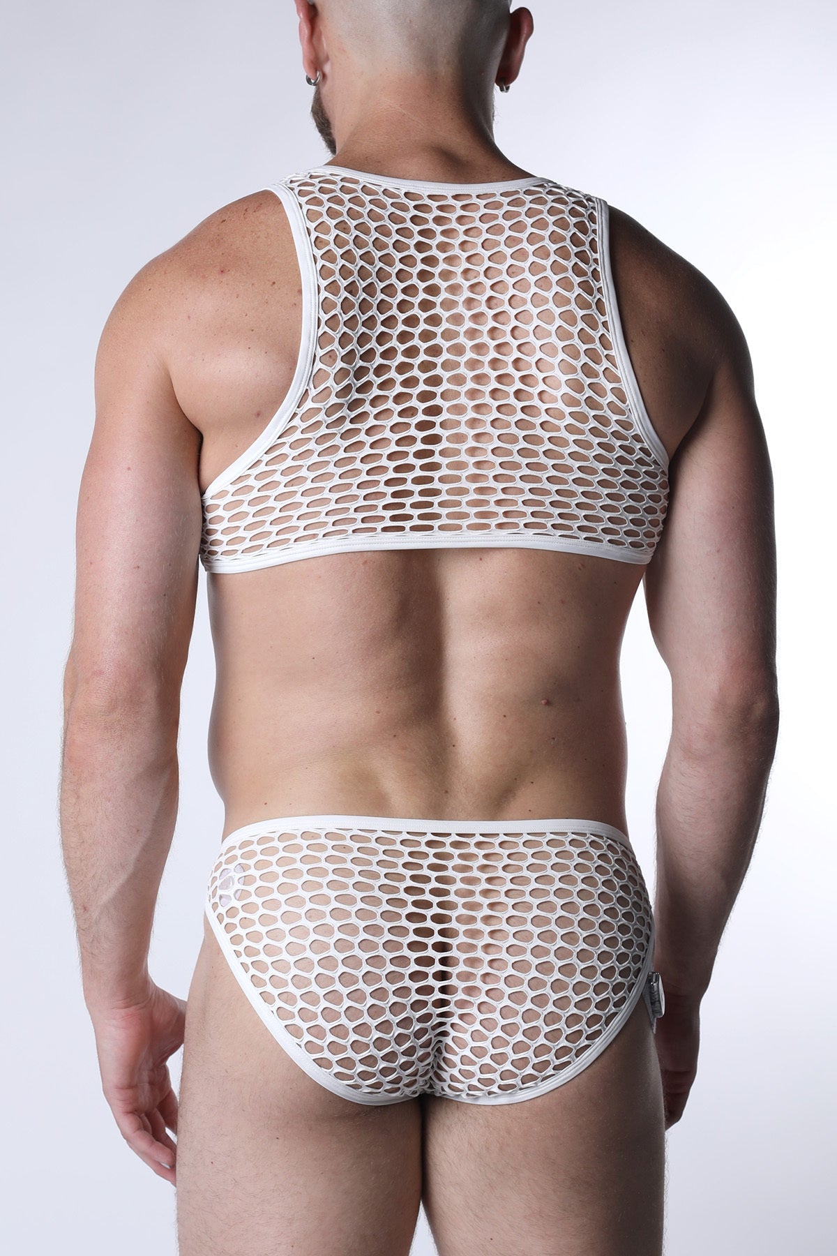 CellBlock 13 Vaux Galaxy Bikini Brief Underwear - White