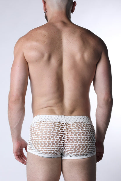 CellBlock 13 Vaux Galaxy Jock Short - White